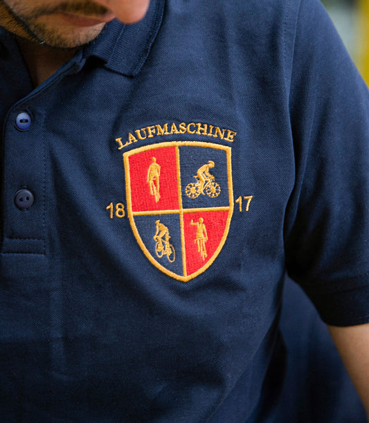 Camiseta Polo Agnello - Azul Navy